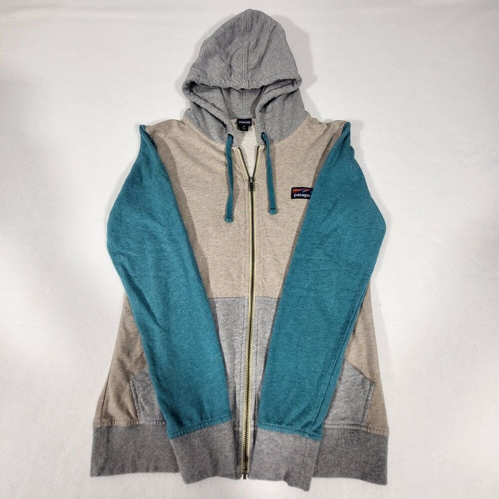 Patagonia Board Short Full Zip Light Weight Hoodie Women’s XS Organic Cotton